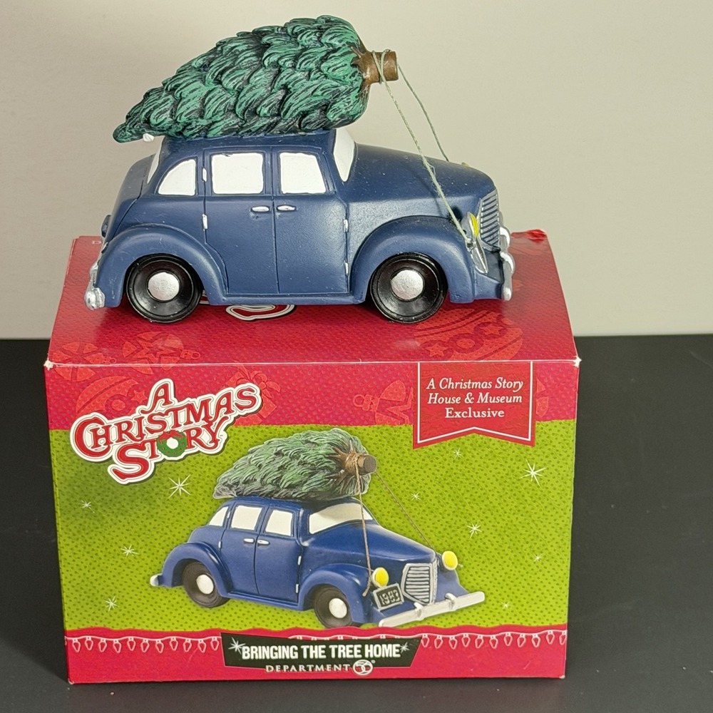 Dept 56 A Christmas Story Village Bringing The Tree Home RETIRED 2011